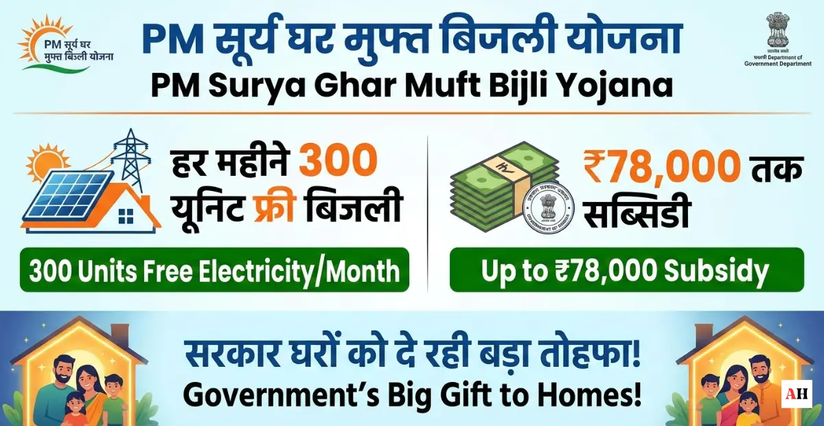 PM Surya Ghar Muft Bijli Yojana